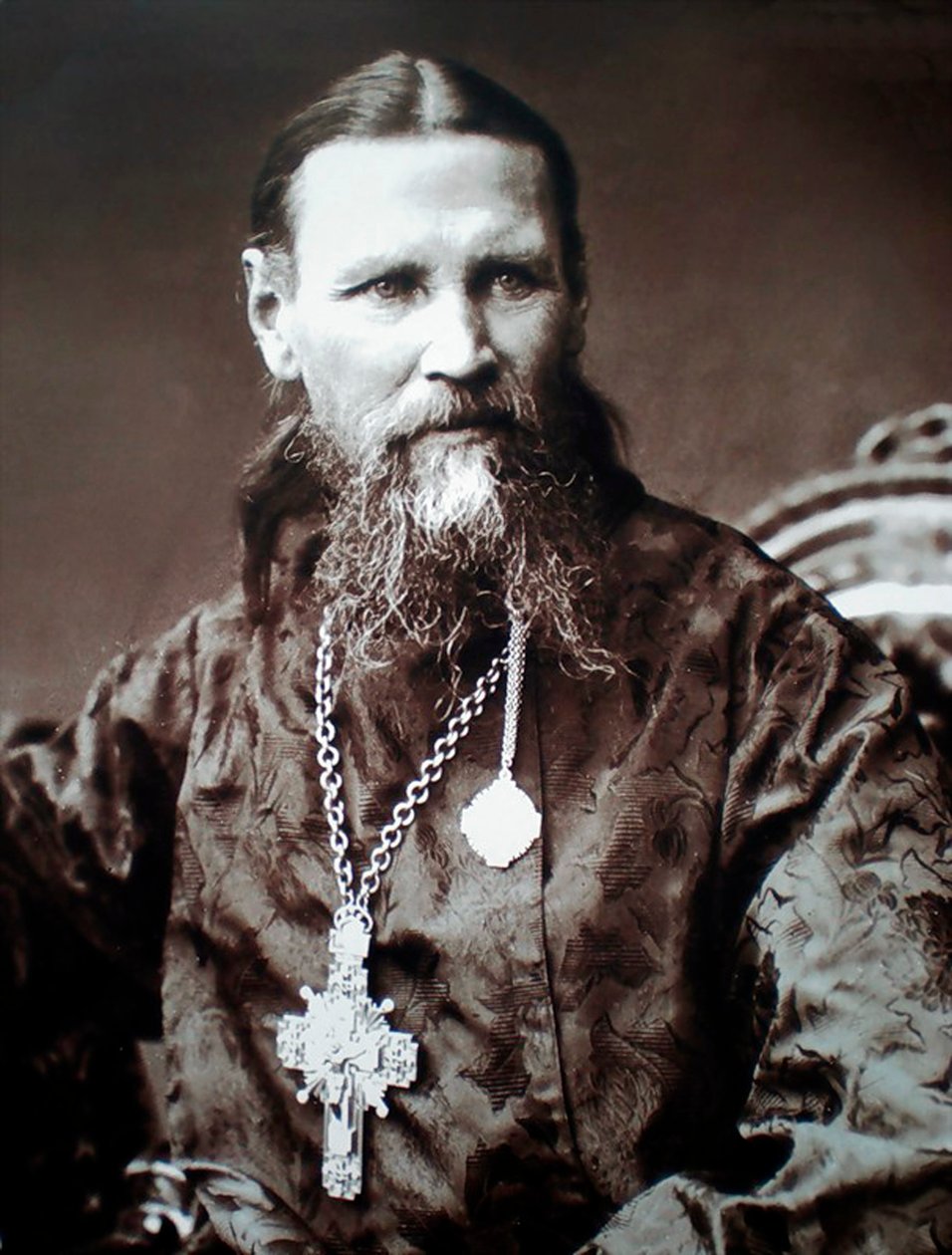 Saint John of Kronstadt, russisk prest, ca 1900 av Unbekannt
