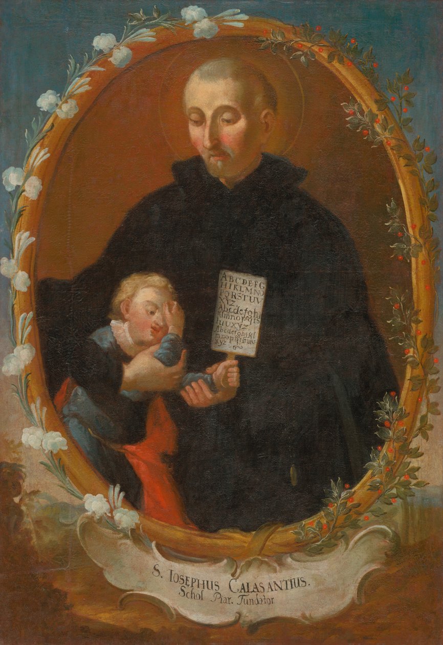 Saint Joseph Calasanz av Unbekannt