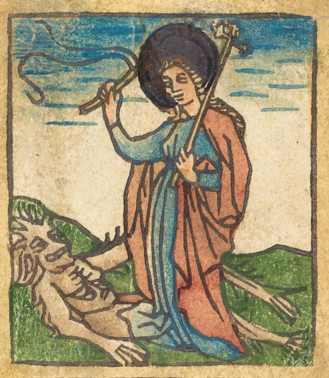 Saint Juliana, ca. 1460. av Unbekannt
