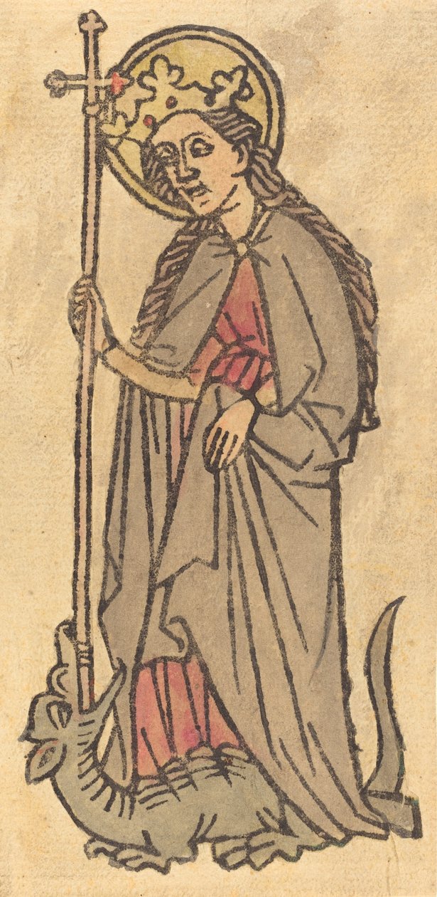 Saint Margaret, ca. 1460. av Unbekannt