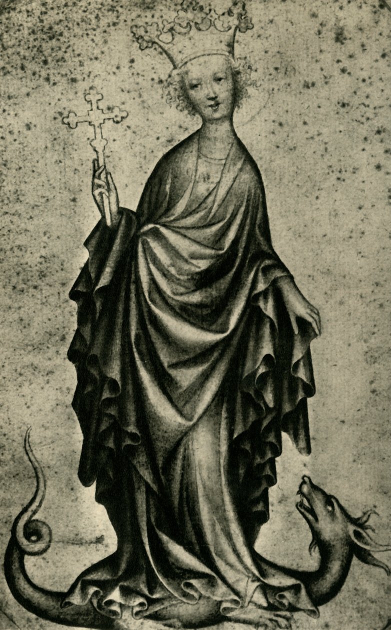 Saint Margaret, tidlig på 1400-tallet, 1943. av Unbekannt