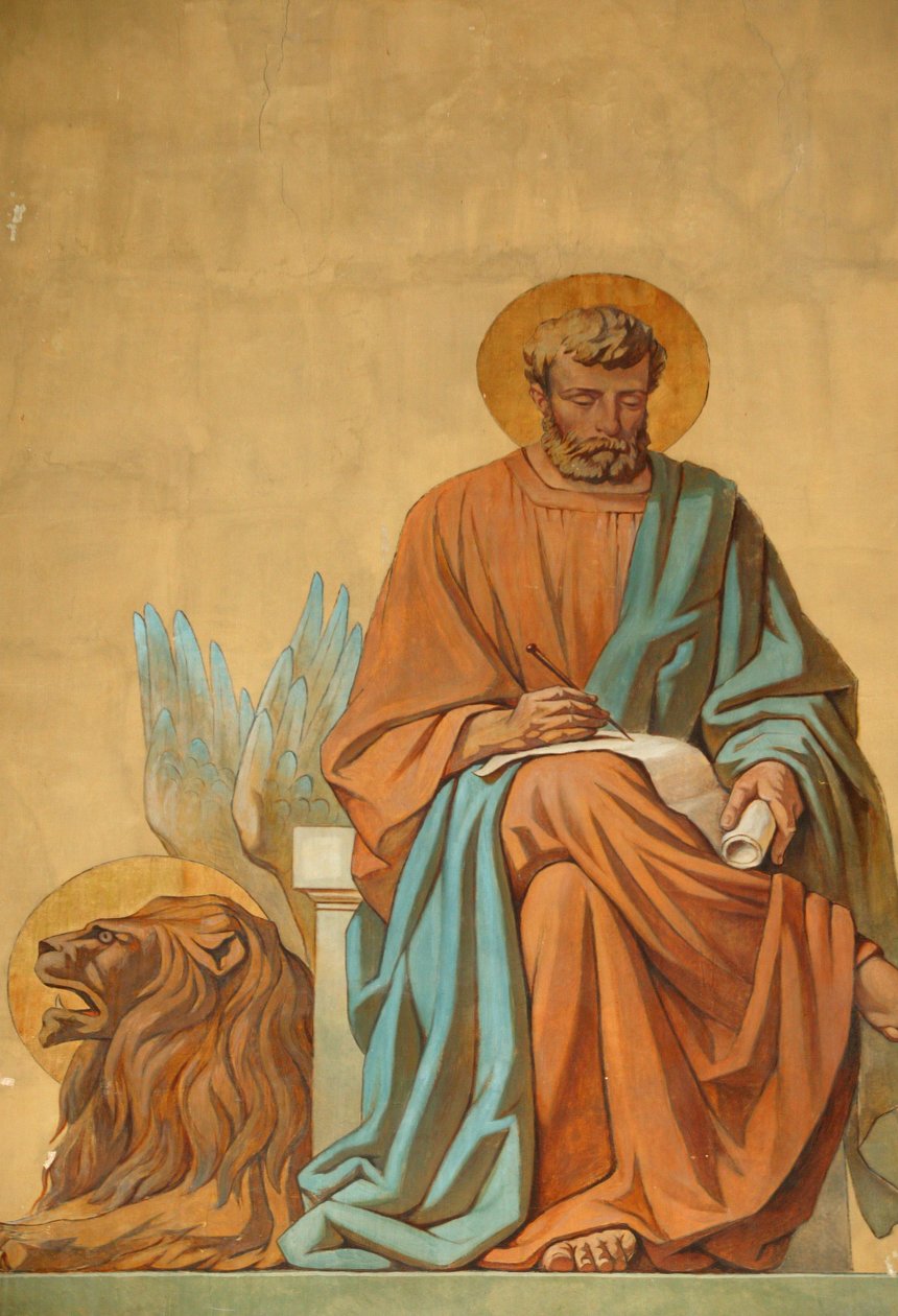Sankt Markus. Saint-Didier kirke Voreppe Frankrike av Unbekannt