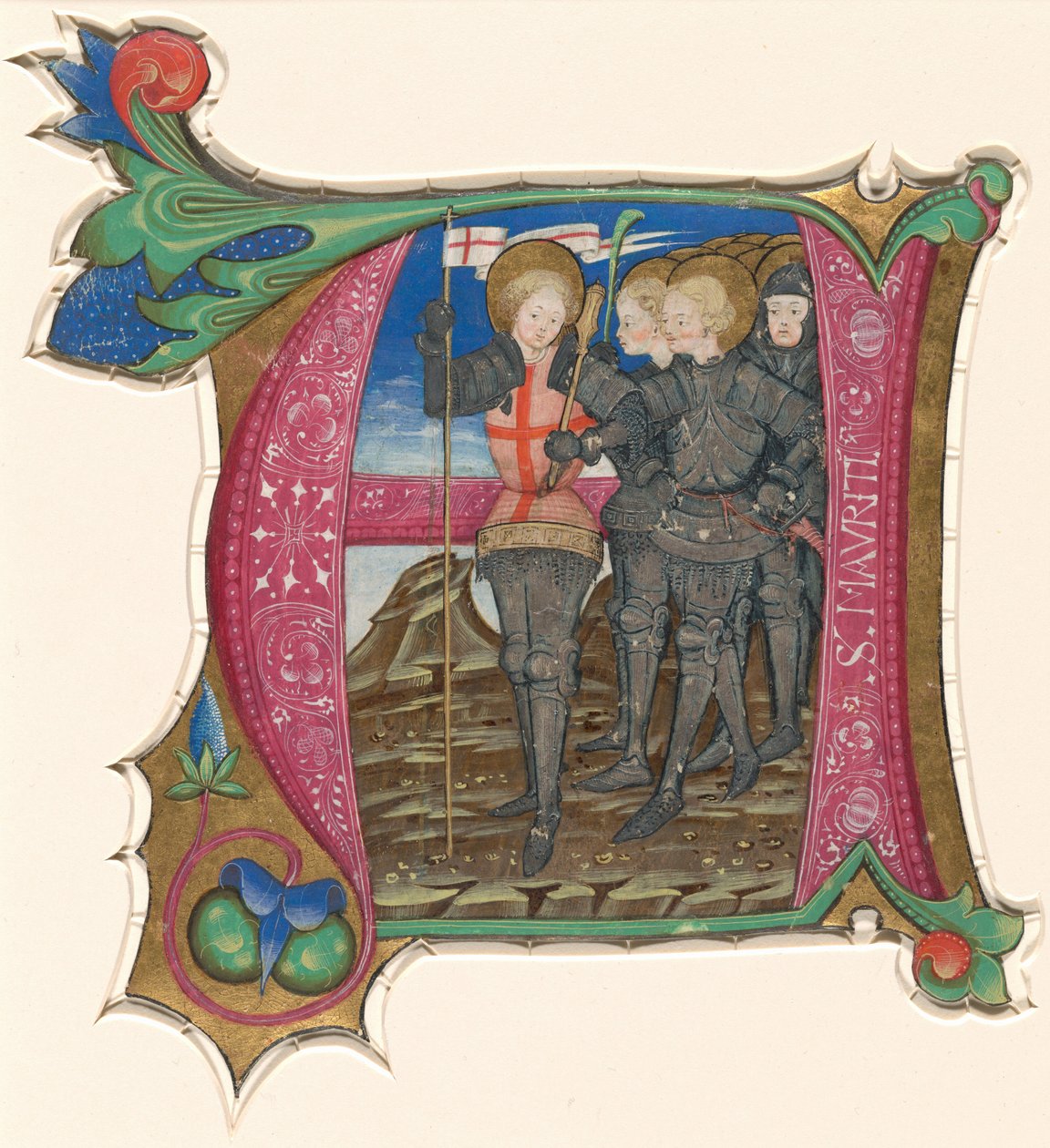 Saint Maurice and the Theban Legion, tredje kvartal 1400-tallet. av Unbekannt