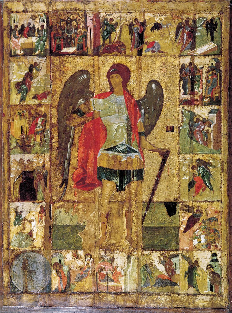 Erkeengelen Mikael, c1410 av Unbekannt