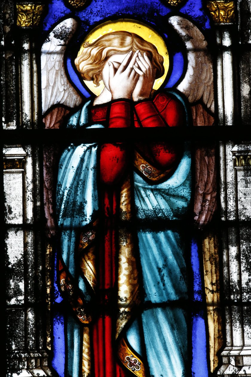 Sainte-Clotilde kirke. Engel. av Unbekannt