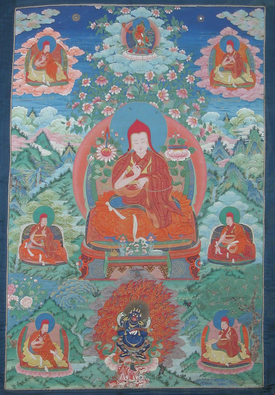 Sakya Pandita, 1700-tallet. av Unbekannt