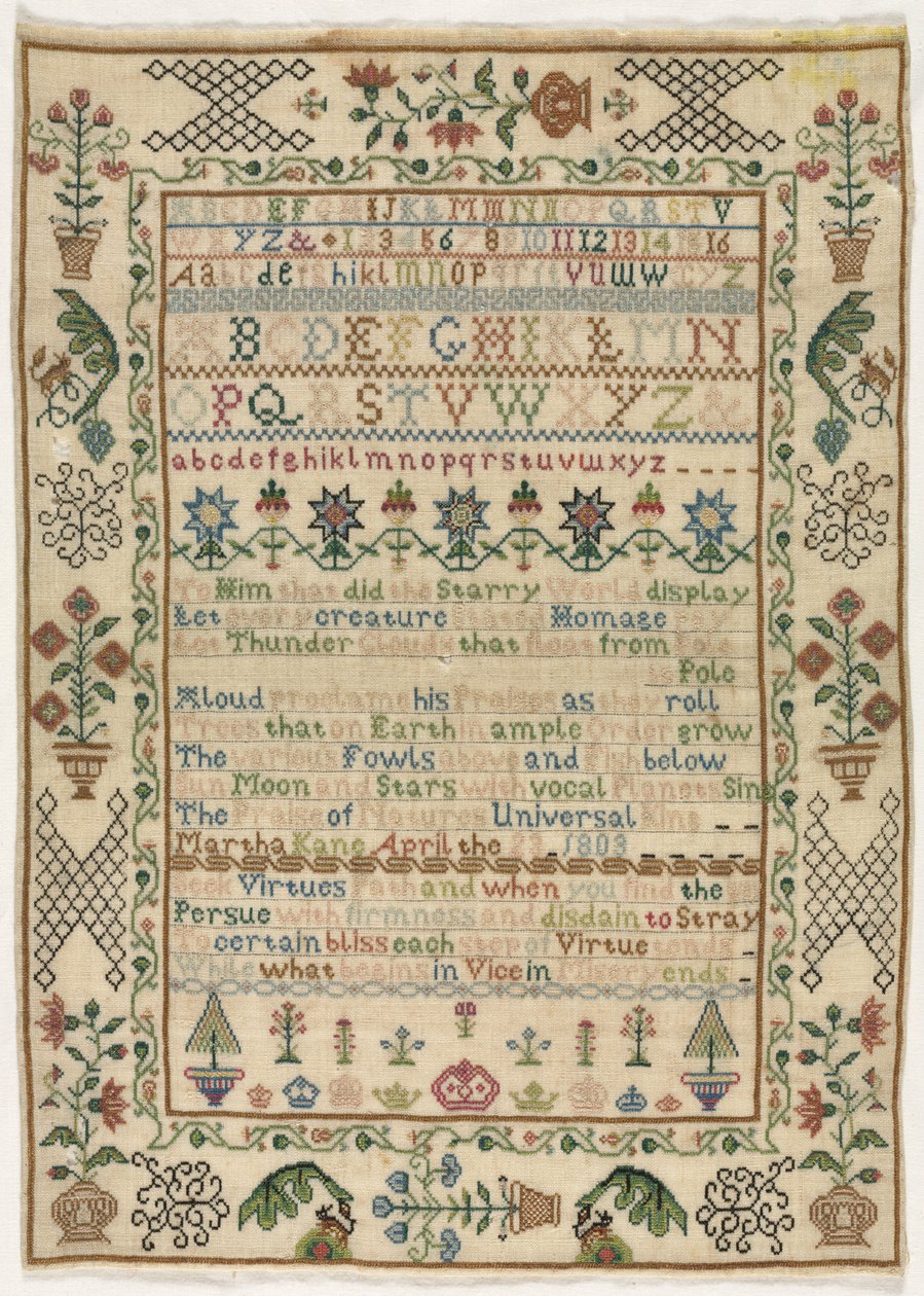 Prøvetaker, 1803. av Unbekannt