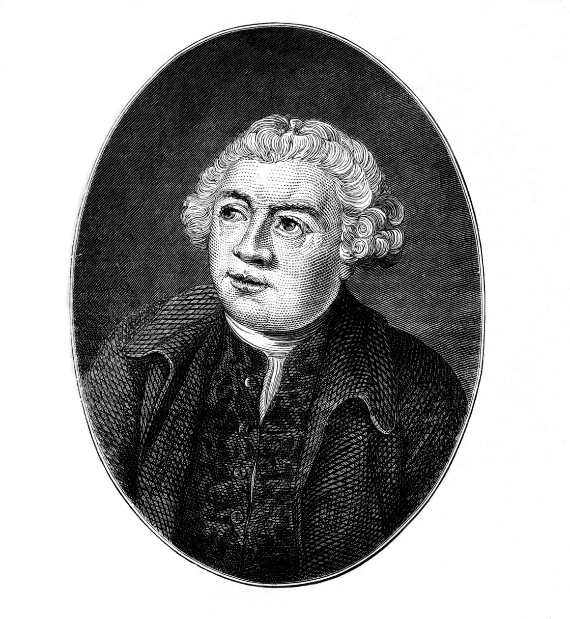Samuel Foote , engelsk dramatiker, skuespiller og teatersjef, c1875 1878 av Unbekannt