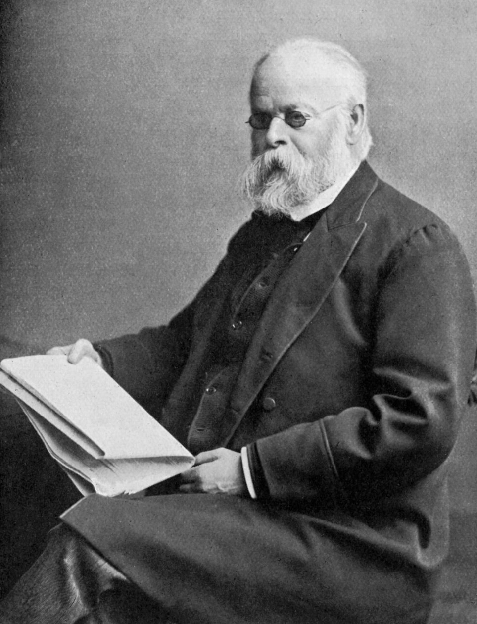 Samuel Plimsoll , britisk politiker og sosial reformator, sent på 1800-tallet av Unbekannt