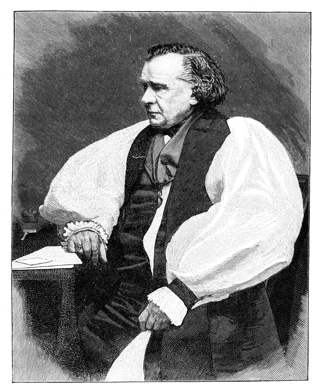 Samuel Wilberforce 1805-1873, biskop av Winchester av Unbekannt