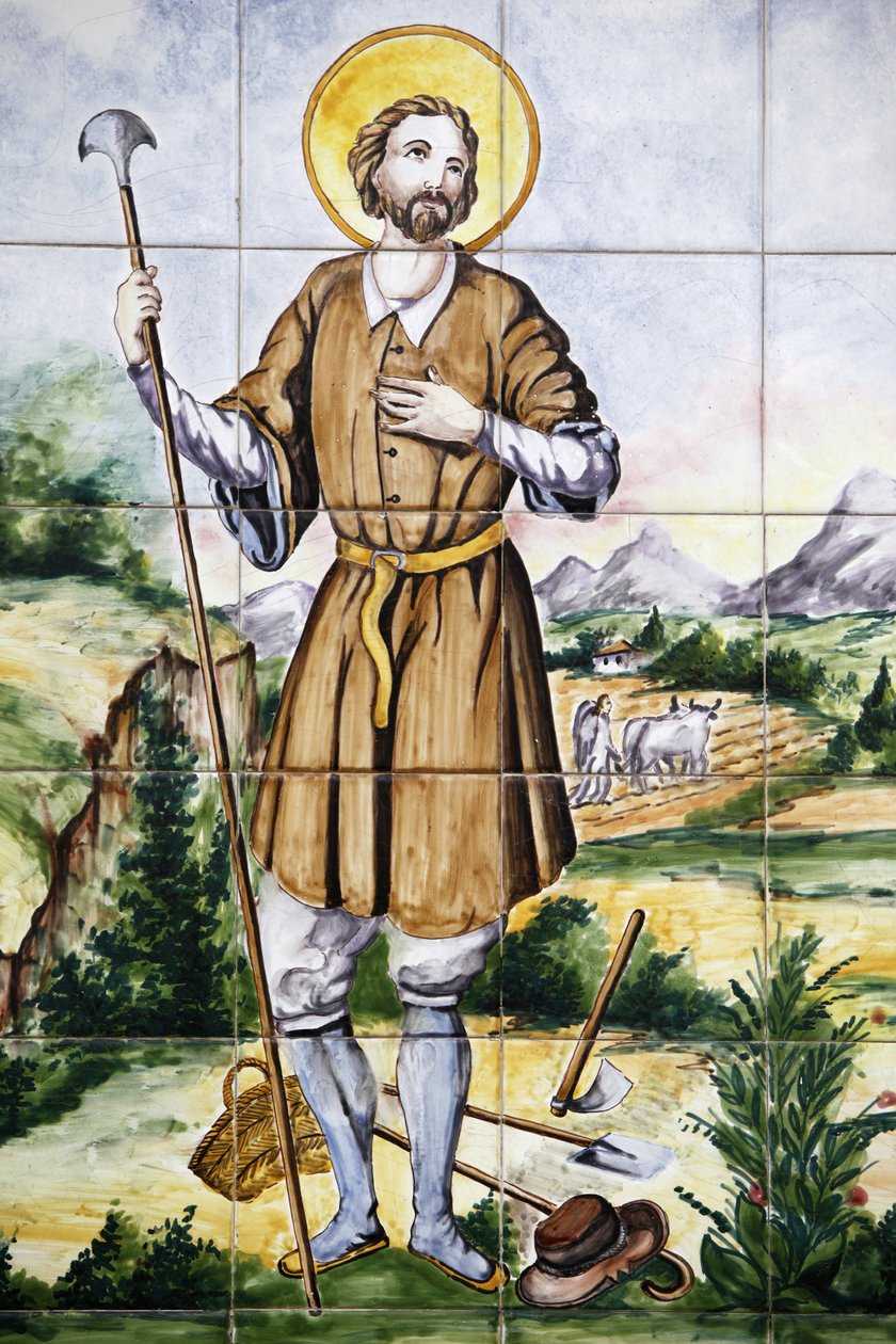 San Isidro mosaikkpanel Granat Spania av Unbekannt