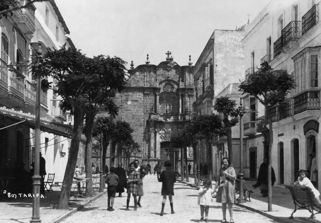 San Mateo-kirken, Tarifa, Andalusia, Spania, c1920-c1930s av Unbekannt