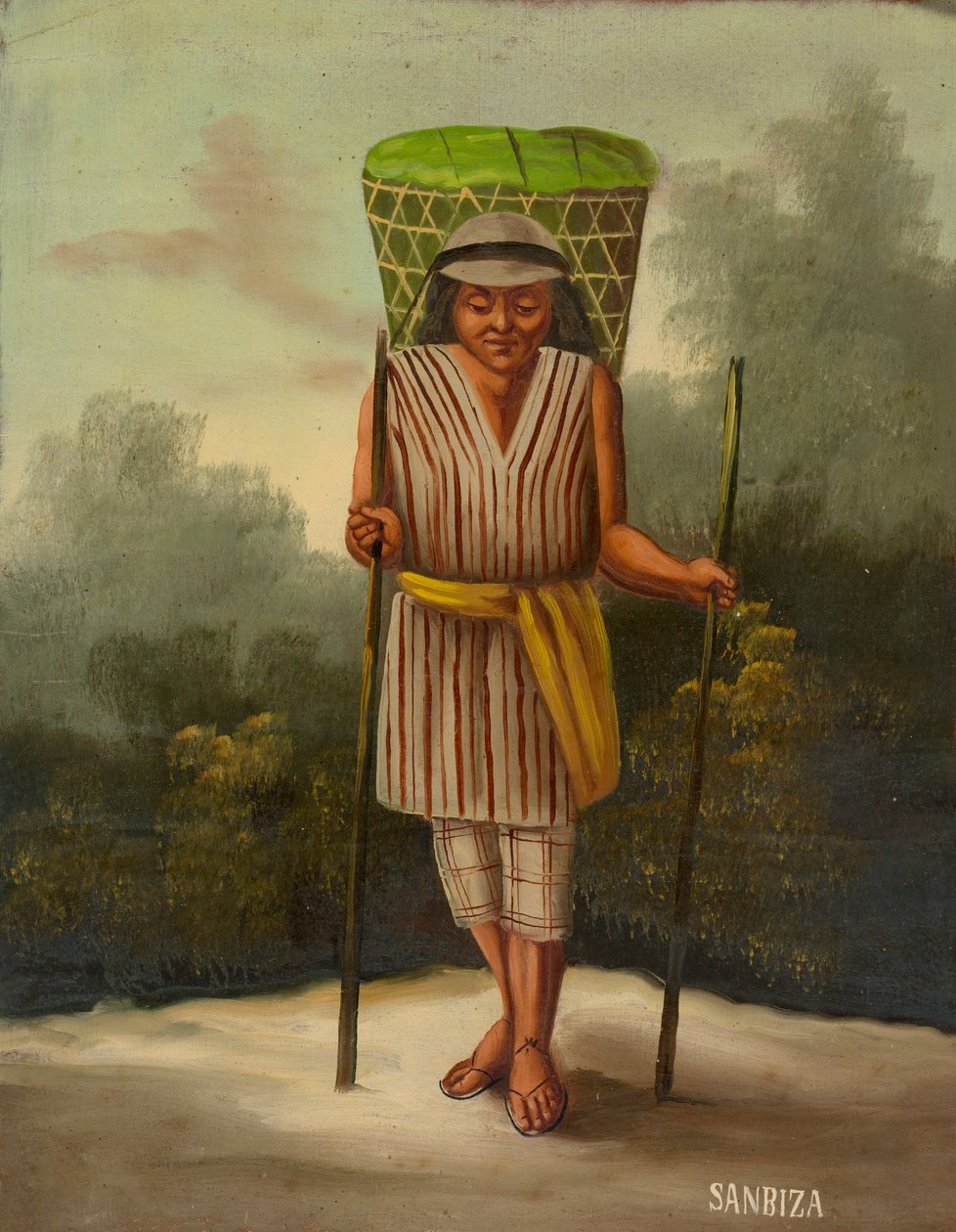 Sanbiza Man, før 1914. av Unbekannt