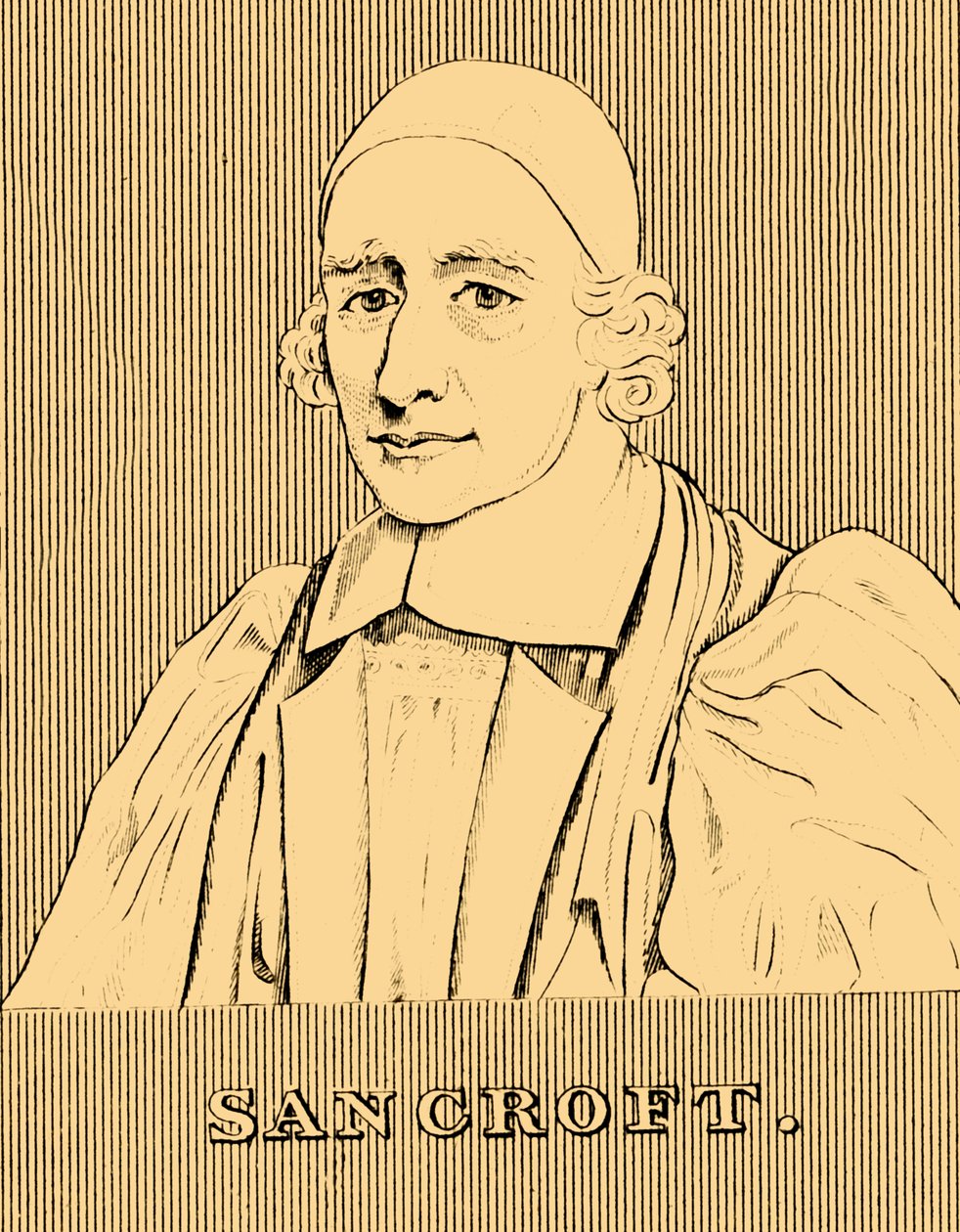 Sancroft, 1617-1693, 1830. av Unbekannt
