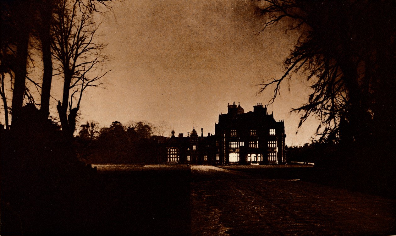 Sandringham House, Norfolk, natten til King George Vs død, 1936. av Unbekannt