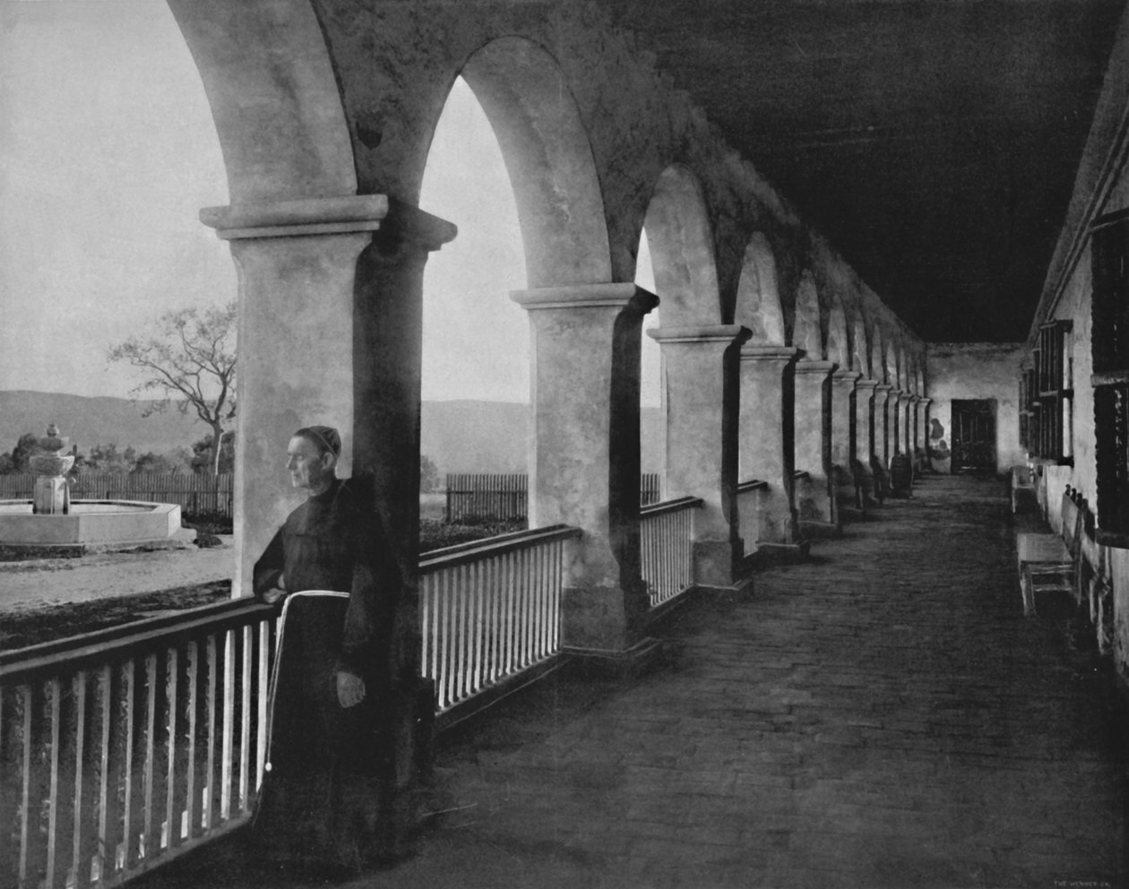 Santa Barbara Mission, 1800-tallet av Unbekannt