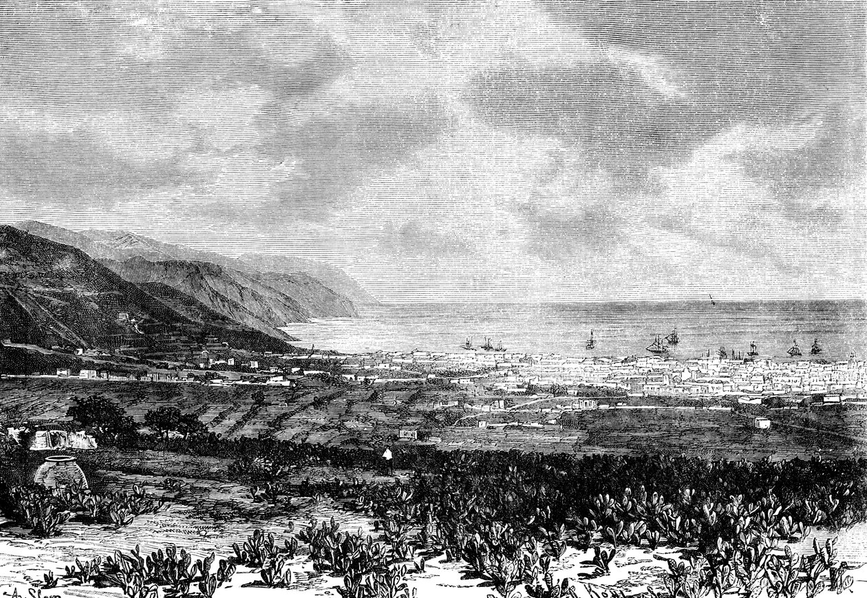 Santa Cruz, Tenerife, Spania, 1895 av Unbekannt