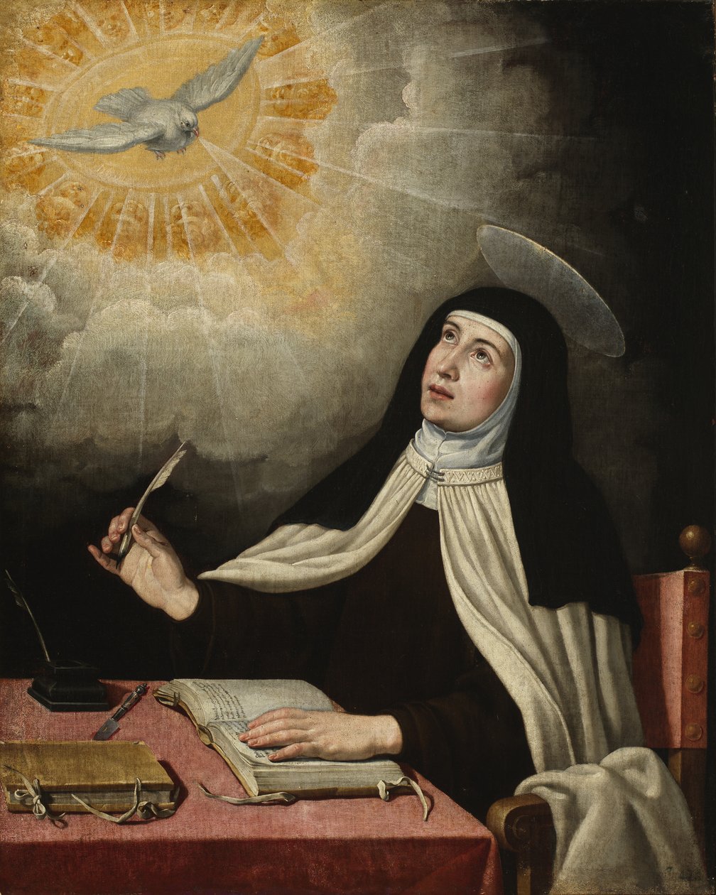 Den hellige Teresa av Avila, 1600-tallet av Unbekannt