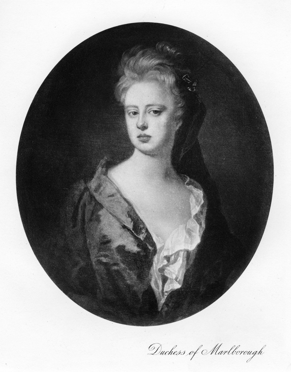 Sarah Churchill, hertuginne av Marlborough, 1907 av Unbekannt