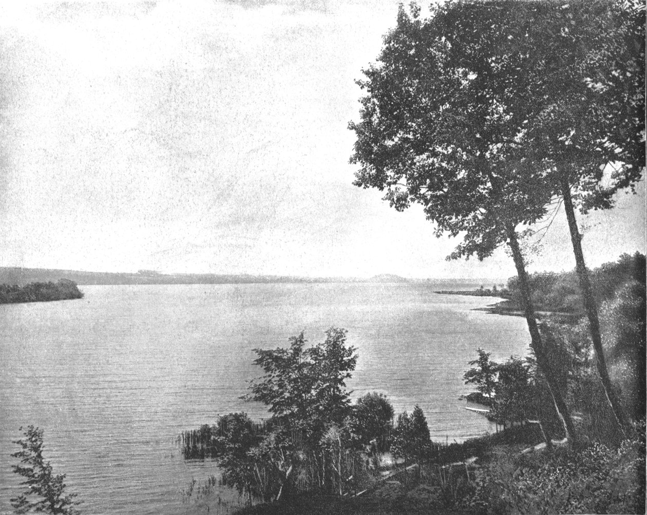 Saratoga Lake, Saratoga, New York State, USA, c1900. av Unbekannt