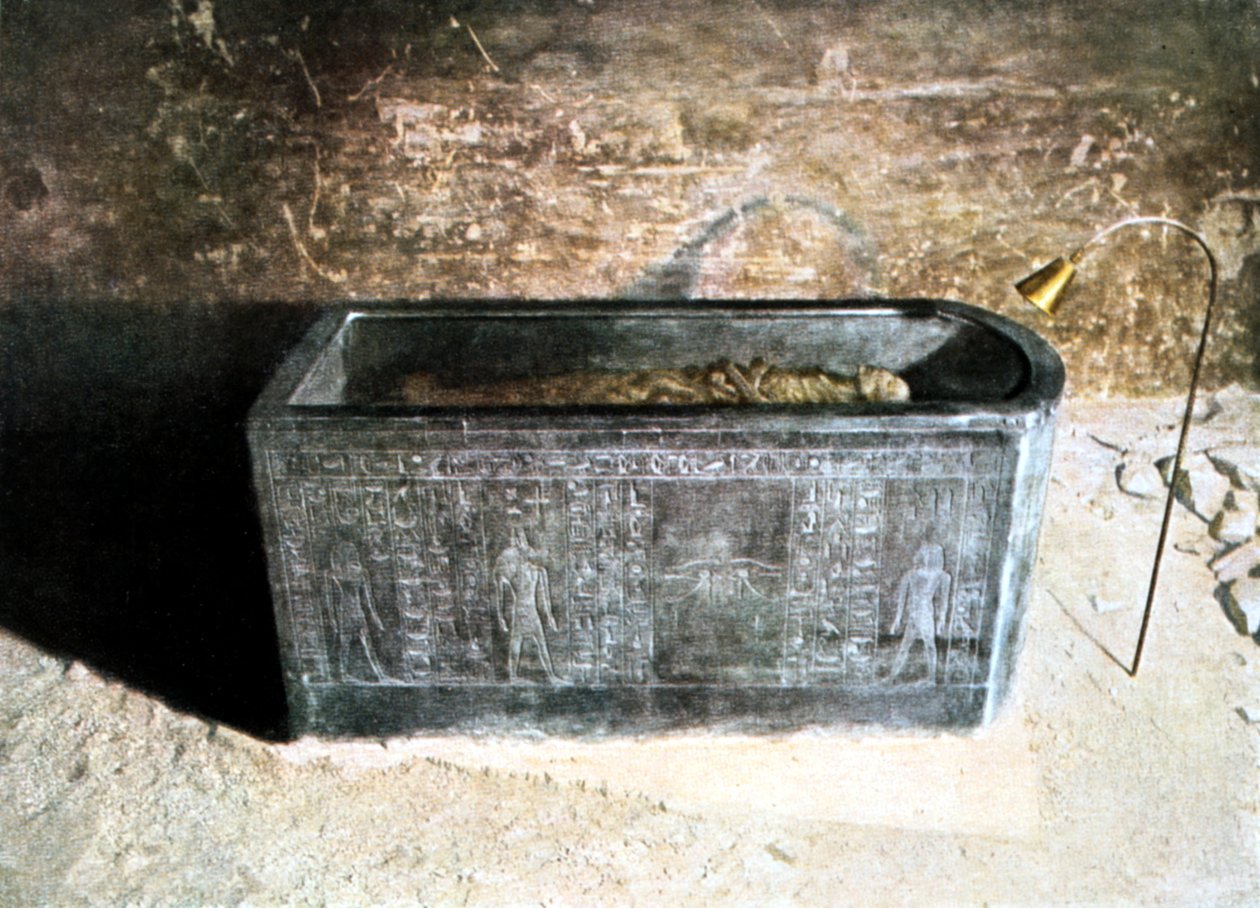Sarkofag av Amenhotep II, gammel egyptisk, 18. dynasti, 1400 f.Kr. av Unbekannt