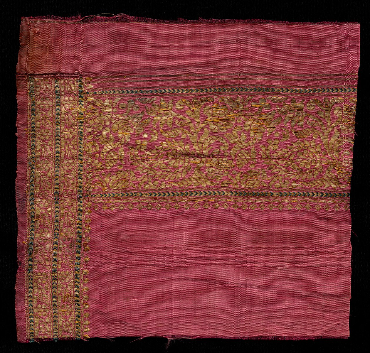 Sari-fragment, 1800-tallet. av Unbekannt
