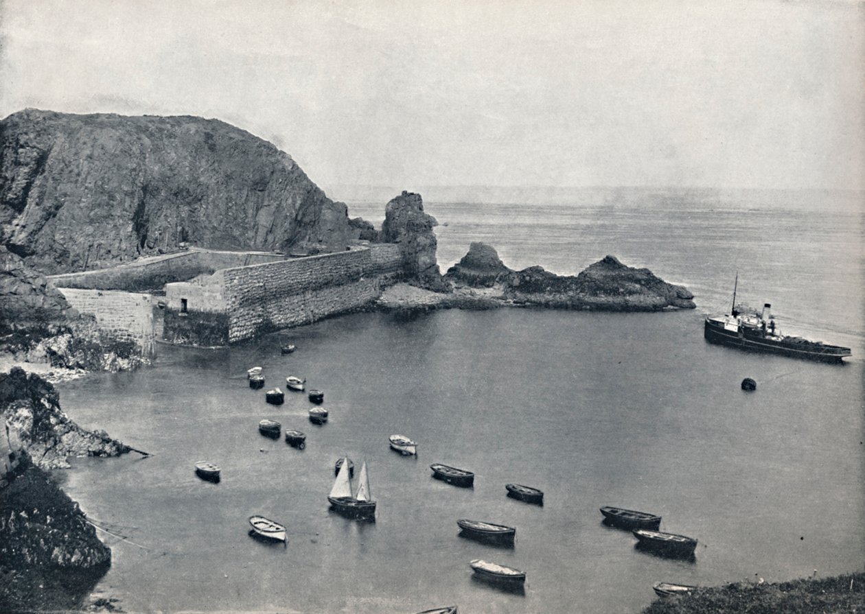Sark-Creux havn, 1895 av Unbekannt