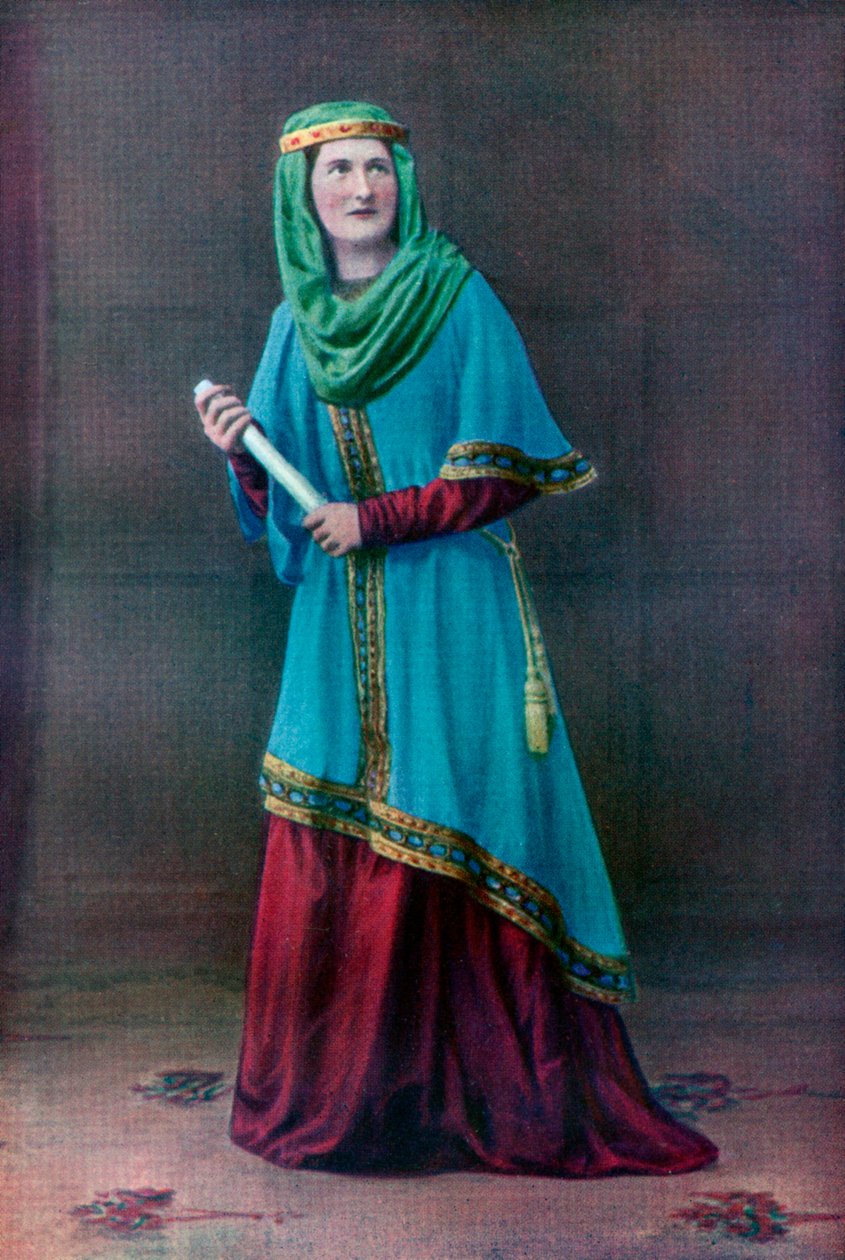 Saksisk dame, 1910 av Unbekannt