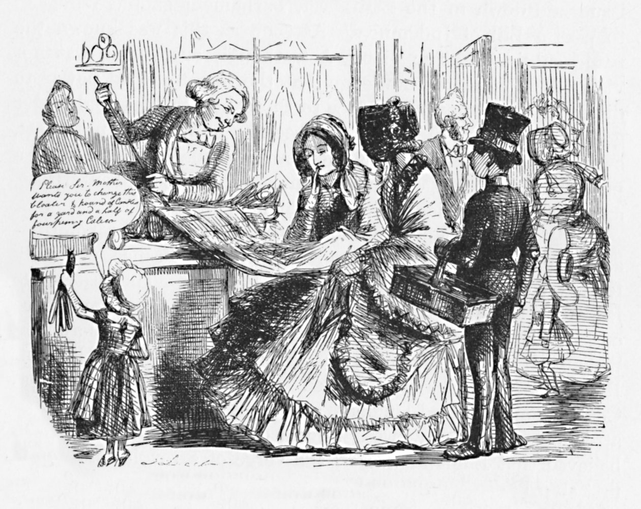 Knapphet på valuta i 1847, c1850, 1904 av Unbekannt