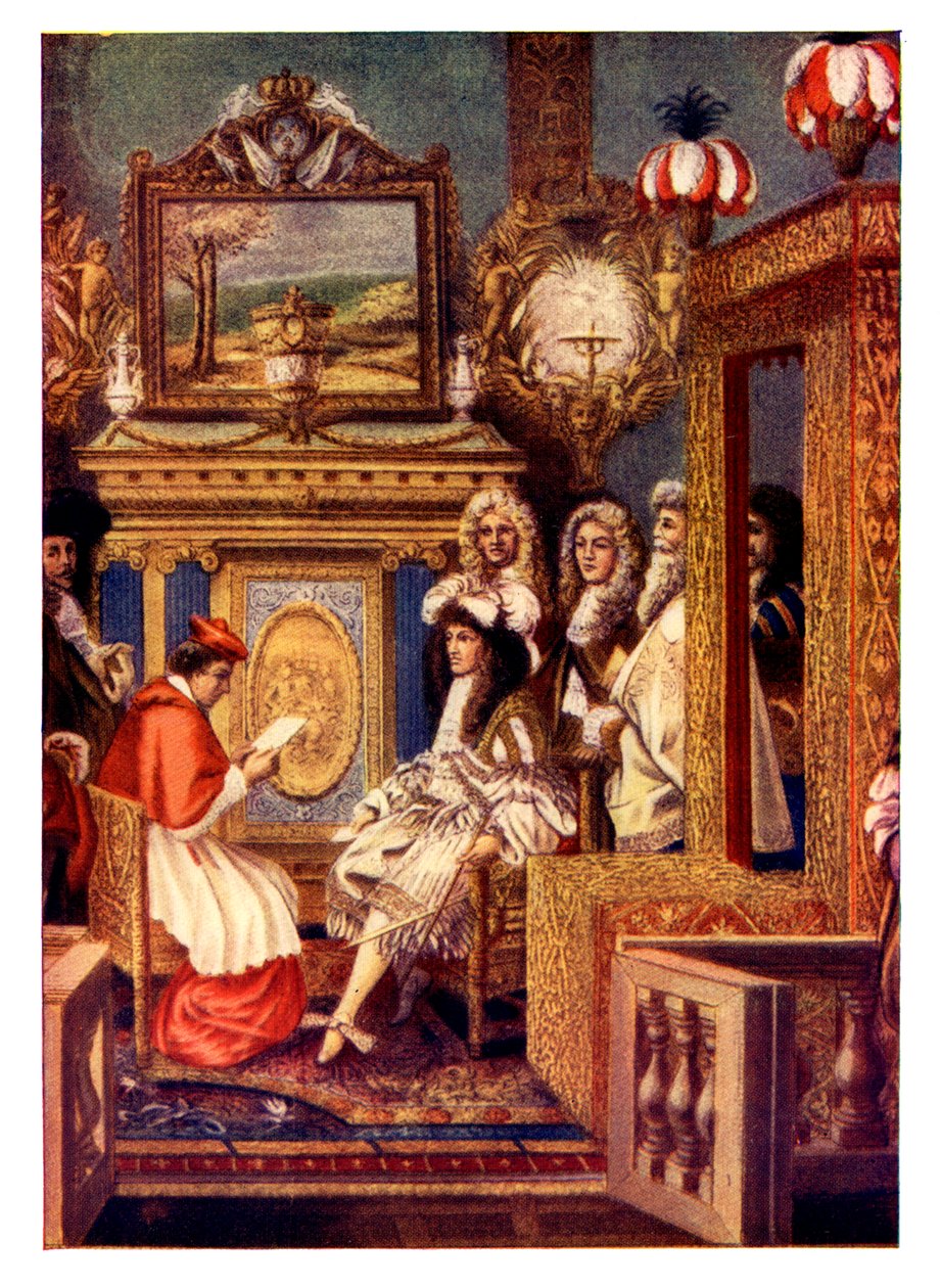 Scene fra en fransk domstol, 1800-tallet av Unbekannt