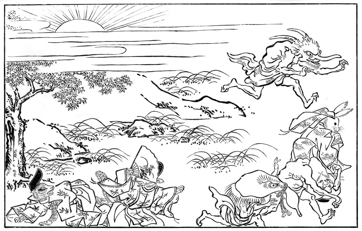 Scene fra Nocturnal Journey of the Demon Legion, 1400-tallet 1886 av Unbekannt