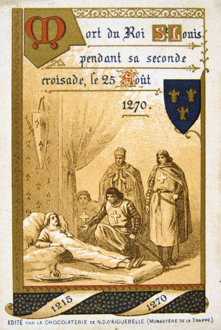 Scene fra livet til Bertrand du Guesclin, 1800-tallet av Unbekannt