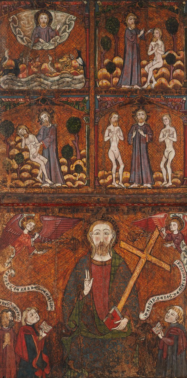 Scener fra livet til Saint Andrew, slutten av 1300-tallet. av Unbekannt