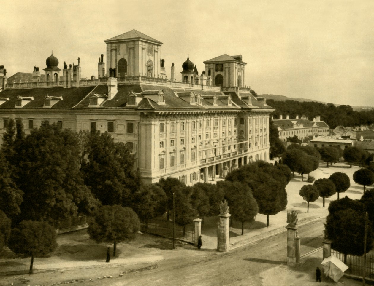 Esterházy-palasset, Eisenstadt, Burgenland, Østerrike, c1935. av Unbekannt