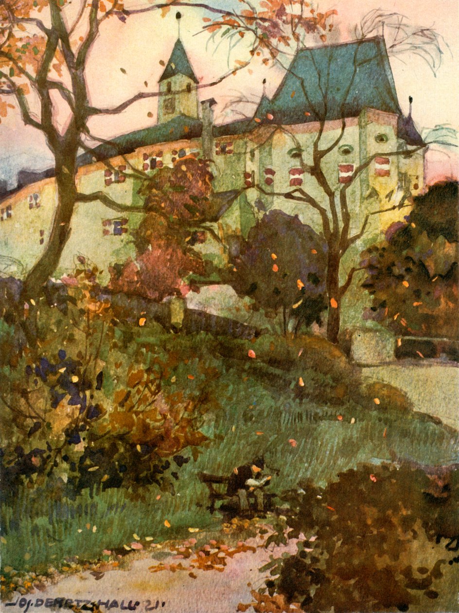 Schloss Weyherburg, c1929. av Unbekannt