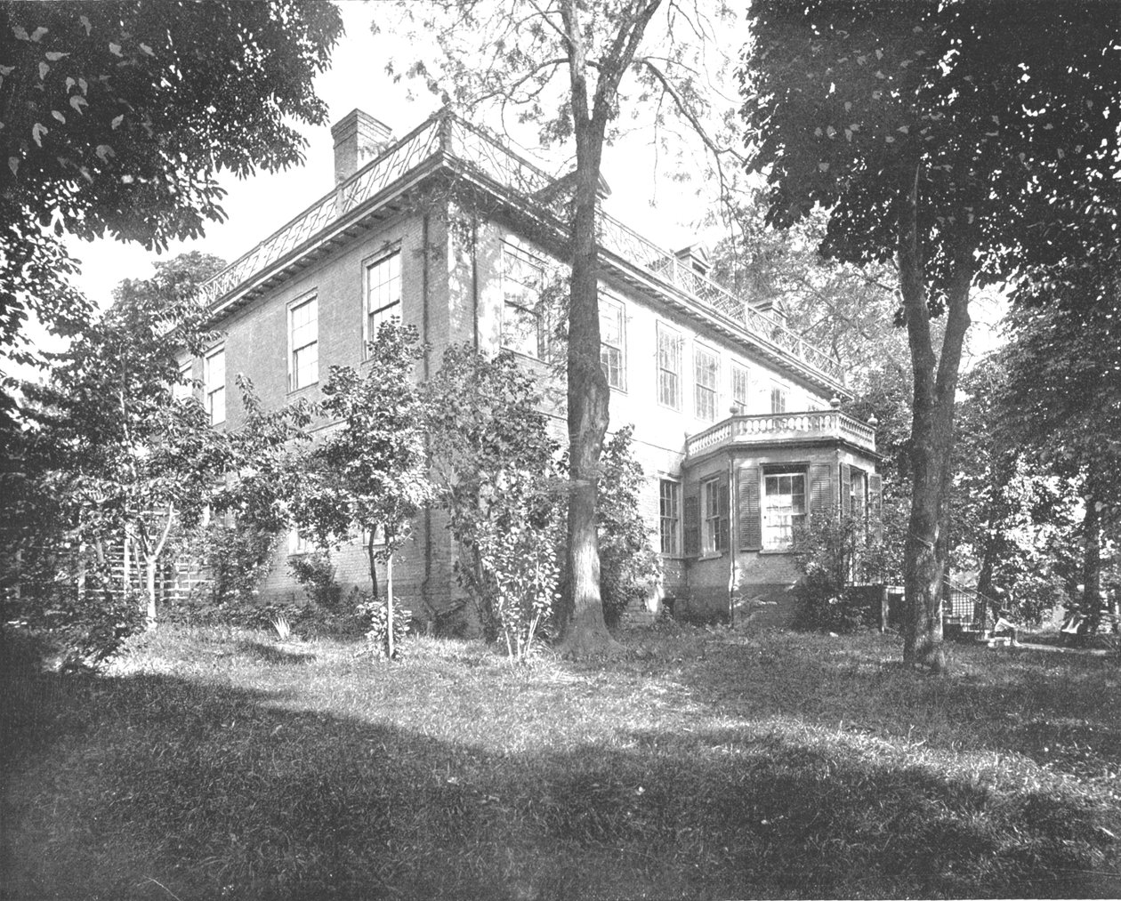 Schuyler Mansion, Albany, New York State, USA, c1900. av Unbekannt