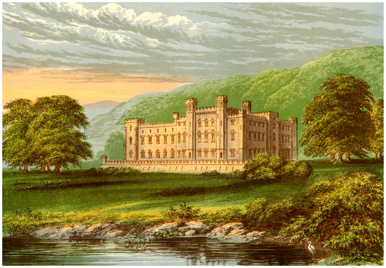 Scone Palace, Perthshire, Skottland, hjemmet til jarlen av Mansfield, c1880 av Unbekannt