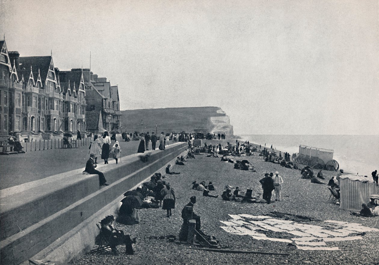 Seaford - The Parade, 1895 av Unbekannt