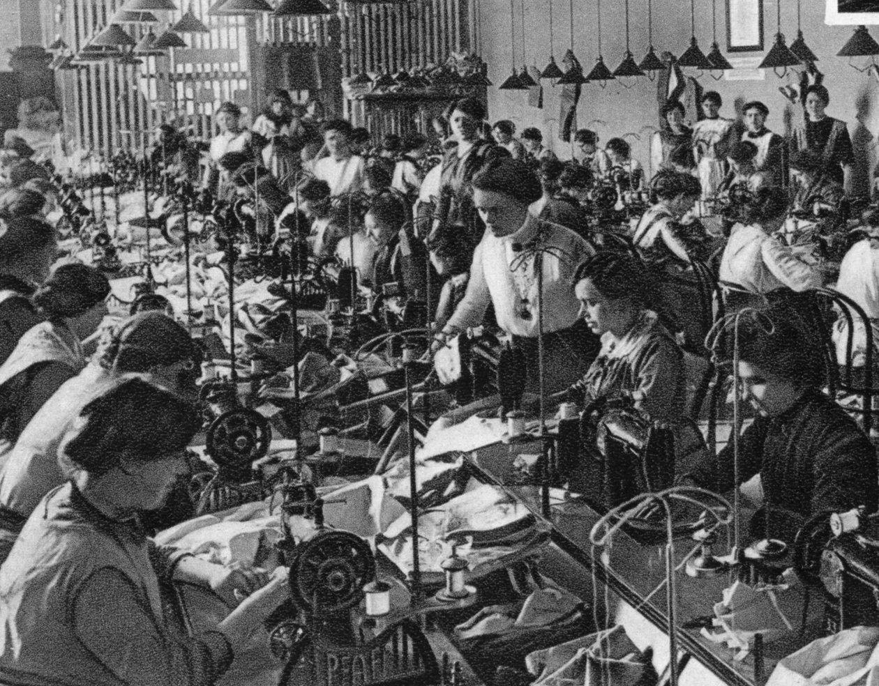 Syersker fra National Union of Women, Frankfurt am Main, første verdenskrig, 1915 av Unbekannt