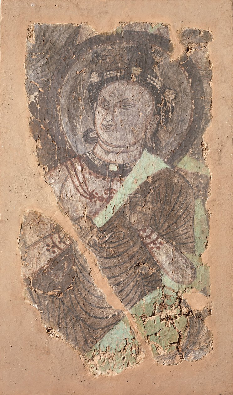 Sittende Bodhisattva, ca. 6.-7. århundre. av Unbekannt