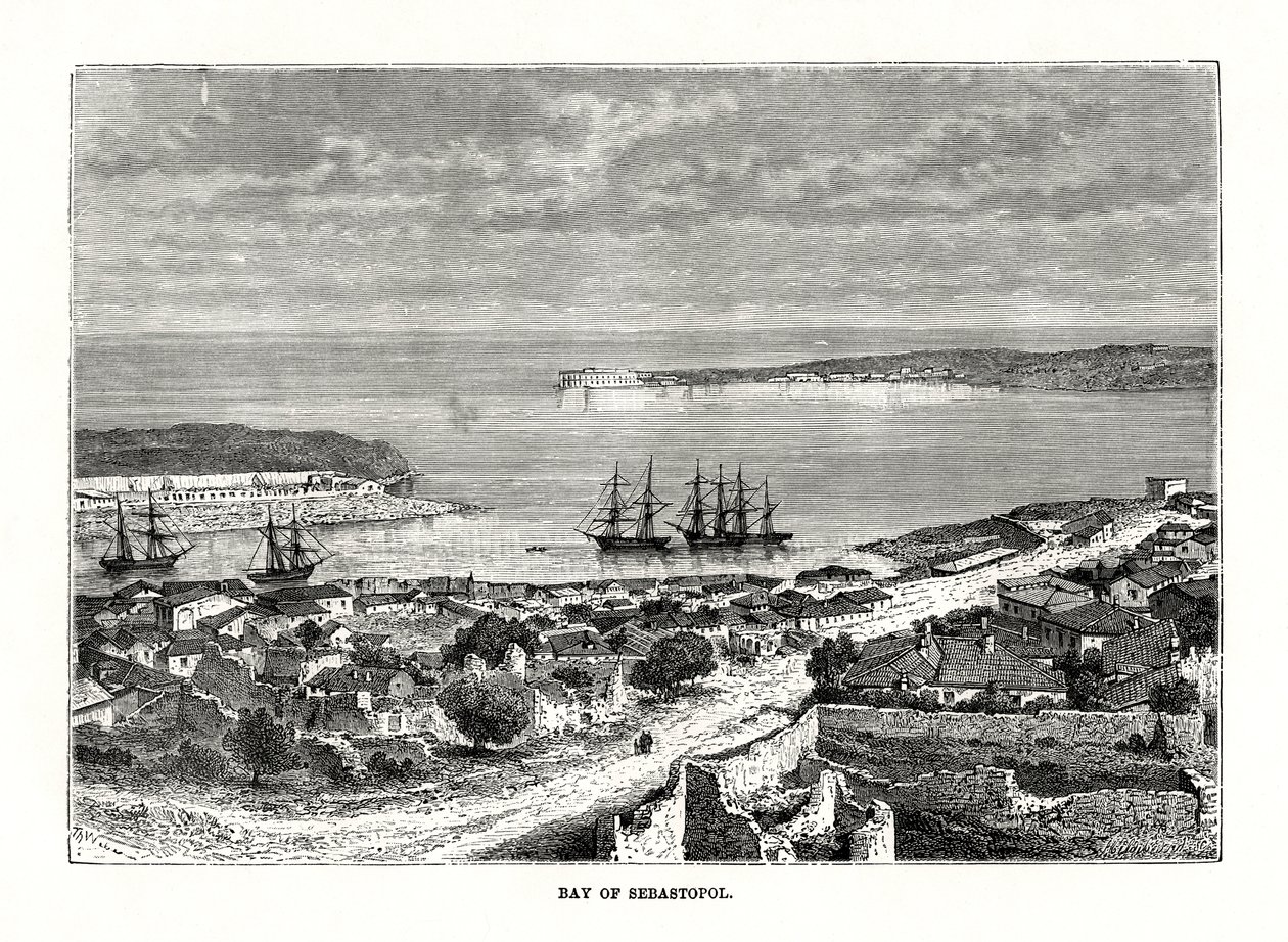Sebastopol, Ukraina, 1879 av Unbekannt