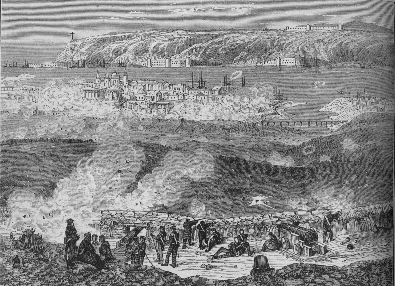 Sebastopol, ca 1880 av Unbekannt