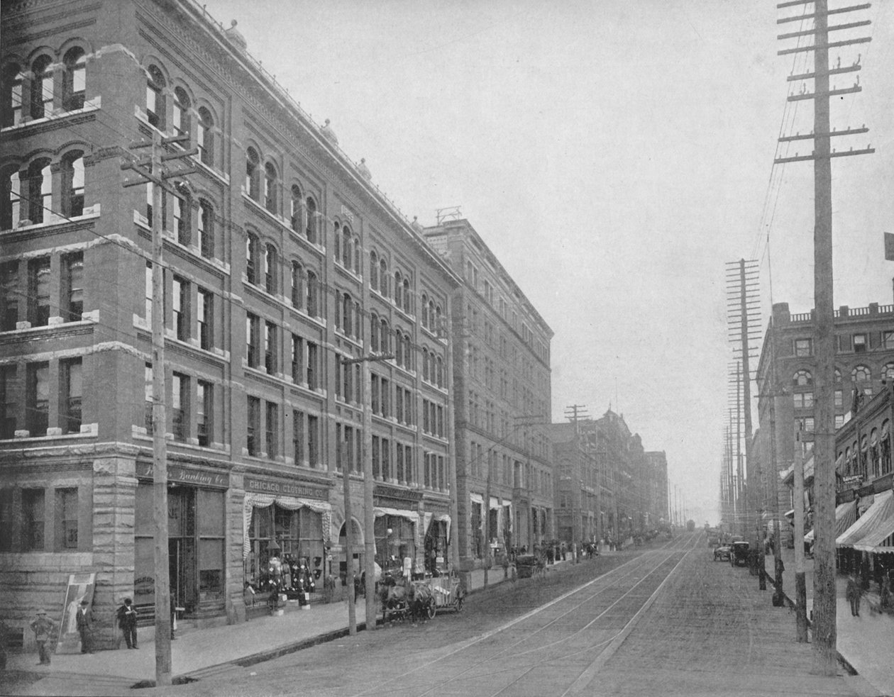 Second Street, Seattle, Washington, c1897. av Unbekannt
