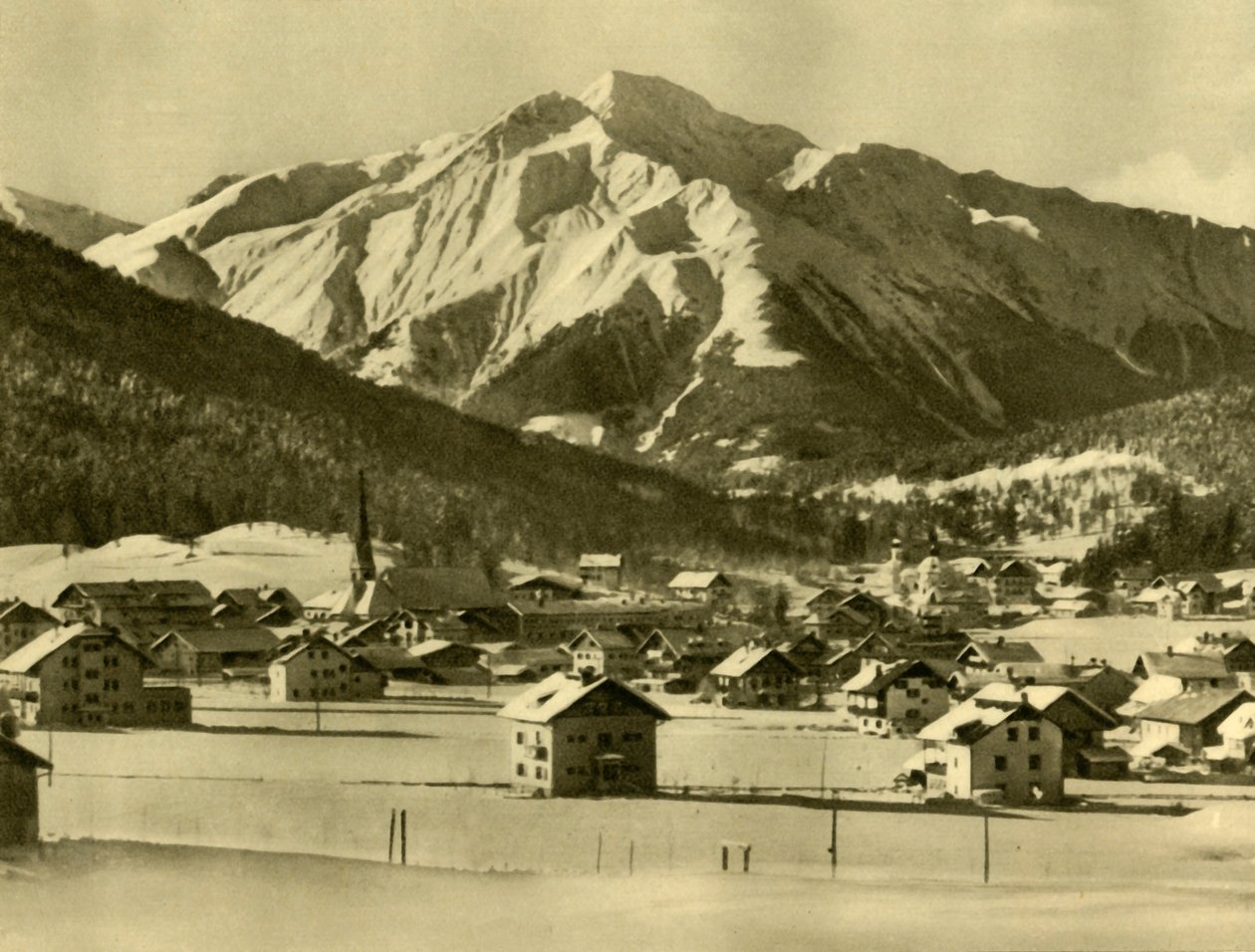 Seefeld i Tirol, Østerrike, c1935. av Unbekannt