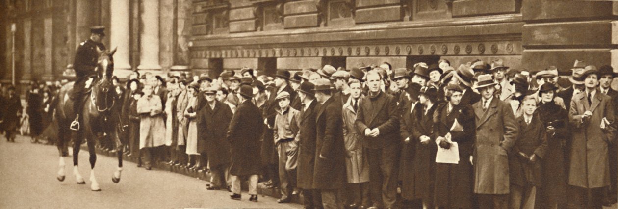 Søker nyheter om kong Edward, 3. desember 1936, 1937 av Unbekannt