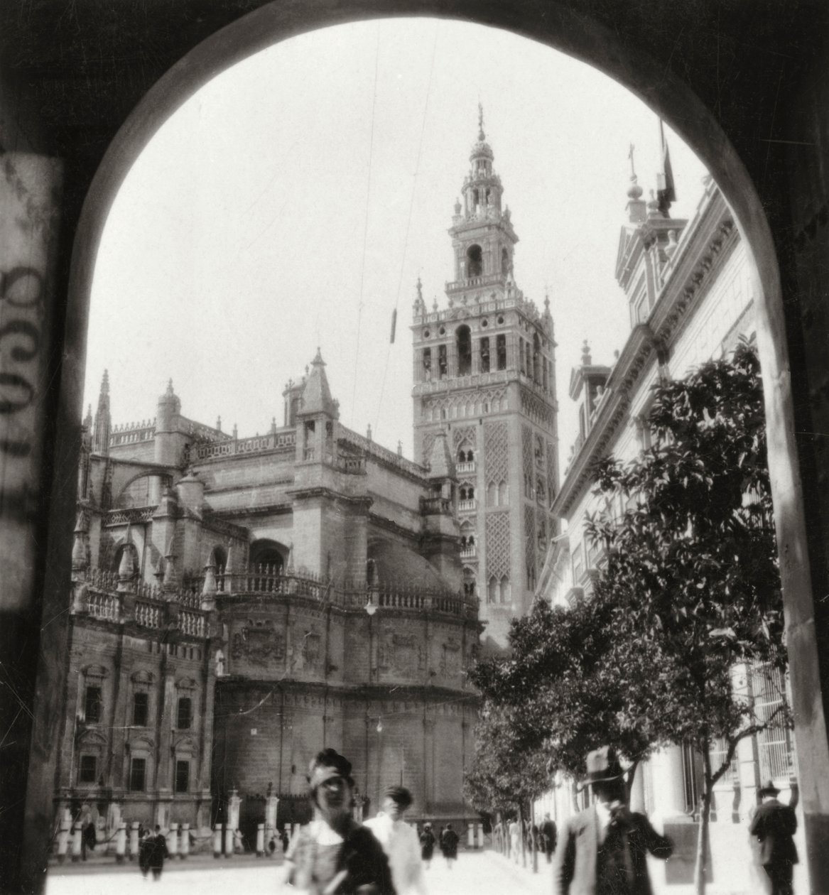 Sevilla katedral, Spania, 1900-tallet av Unbekannt