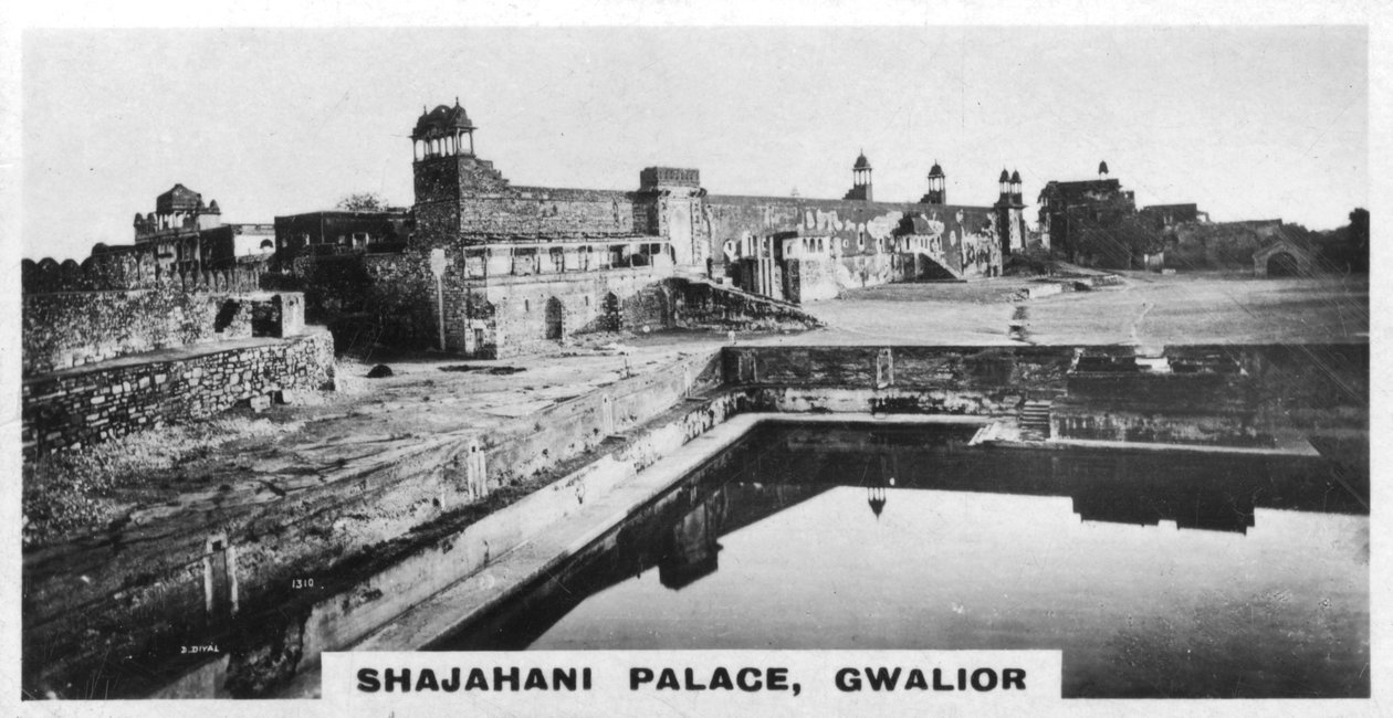 Shajahani-palasset, Gwalior, India, c1925 av Unbekannt