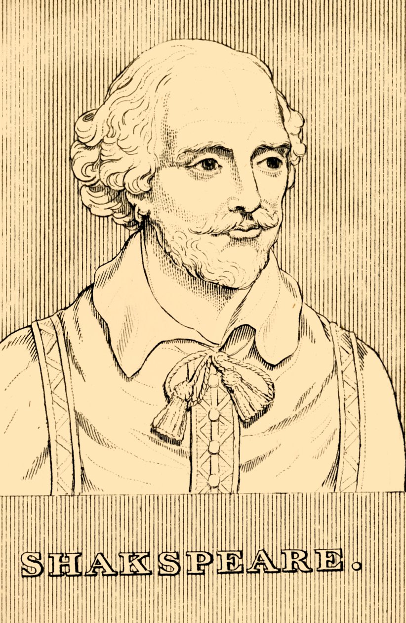 Shakespeare, 1564-1616, 1830. av Unbekannt