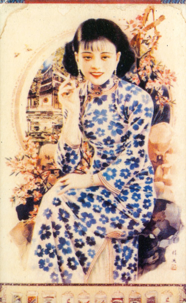 Shanghai reklameplakat, c1930-tallet av Unbekannt