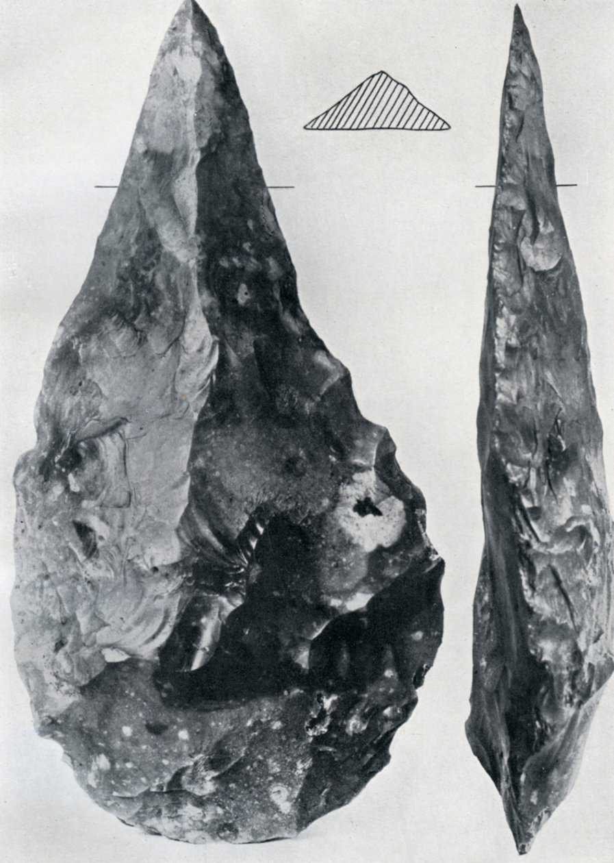 Skarpe spisse redskaper, fra Henley, Oxfordshire, 1926 av Unbekannt